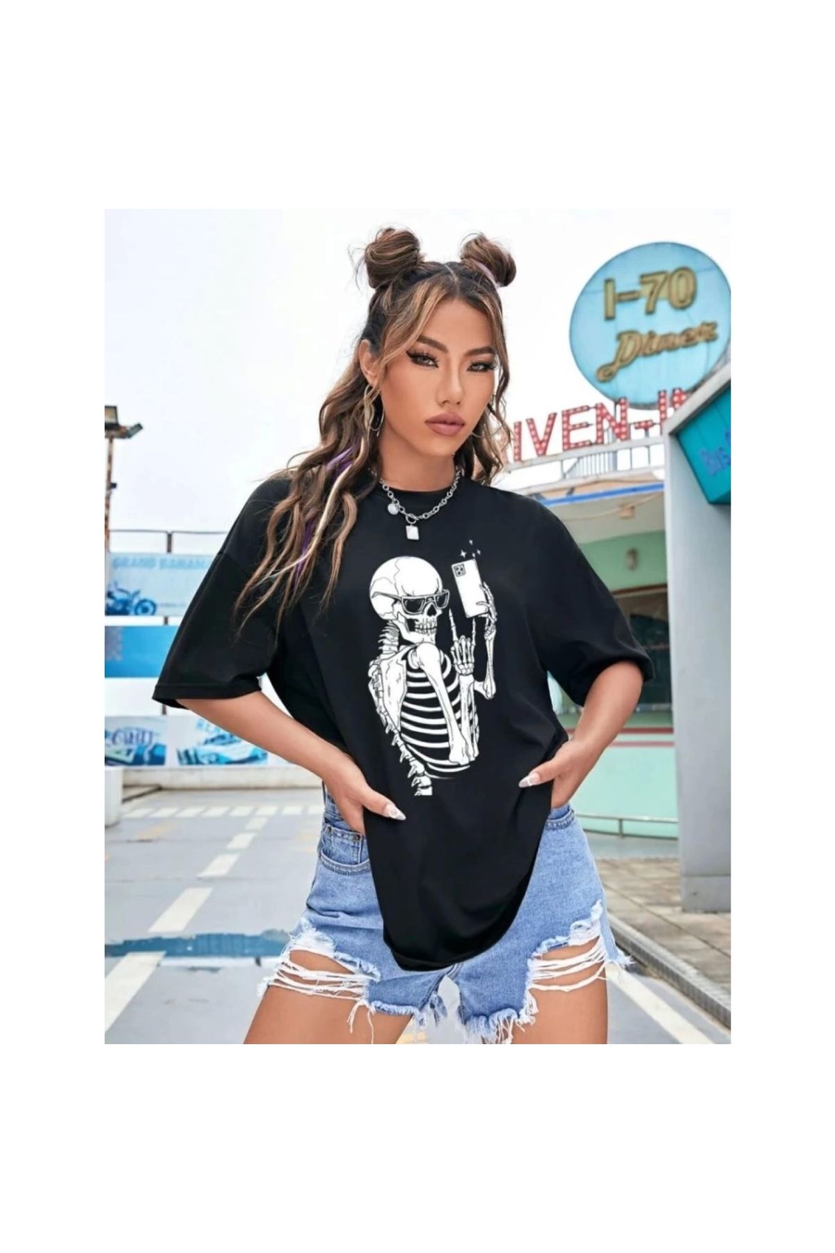 Narnuga Baskılı Tshirt