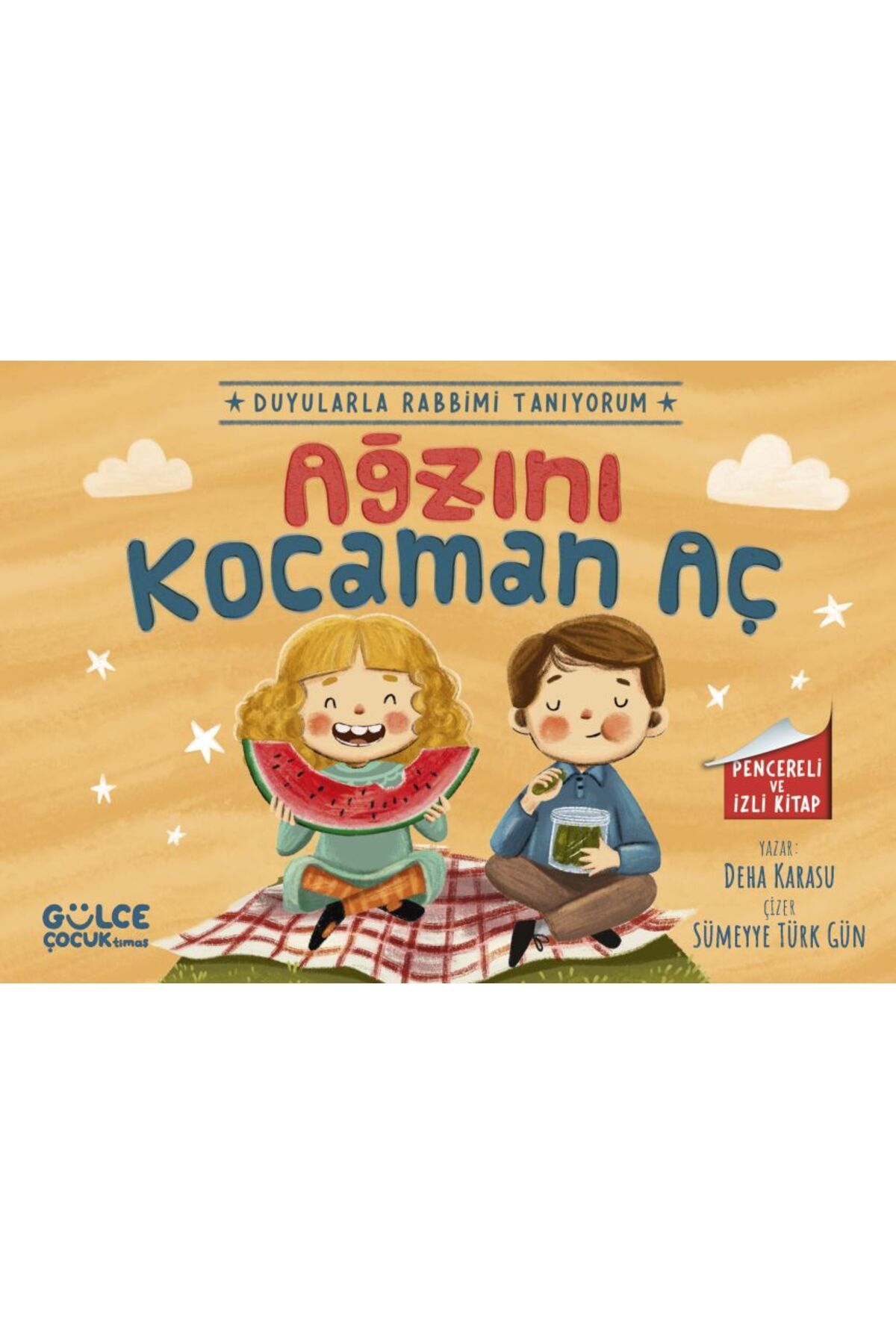 Destek Yayınları Ağzını Kocaman Aç - Duyularla Rabbimi Tanıyorum 4 (Pencereli Kitap)