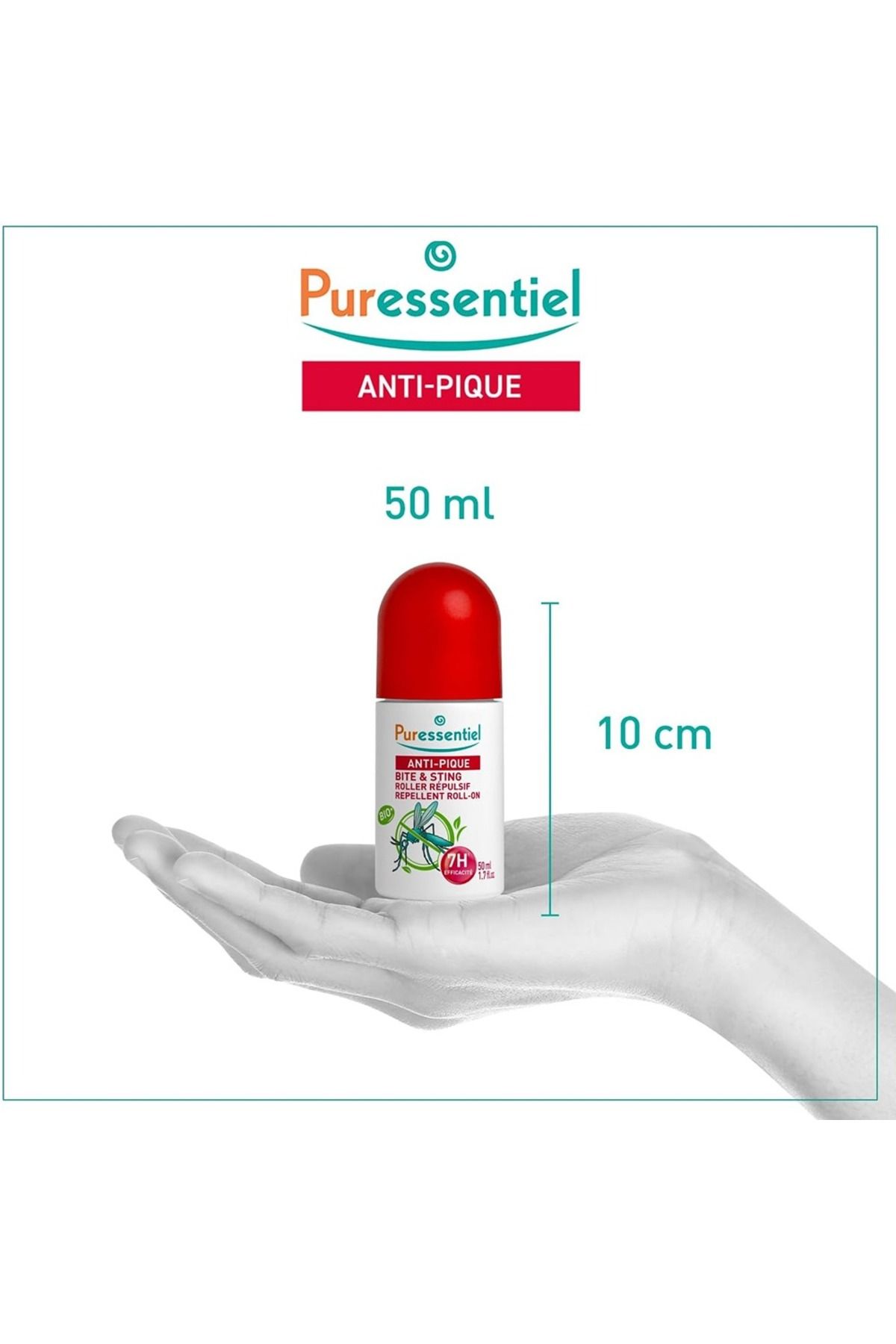 Puressentiel-مضاد للدغات ولدغات الحشرات - رول أون - يحتوي على 11 زيتًا أساسيًا لعلاج لدغات الحشرات | 5 مل 5