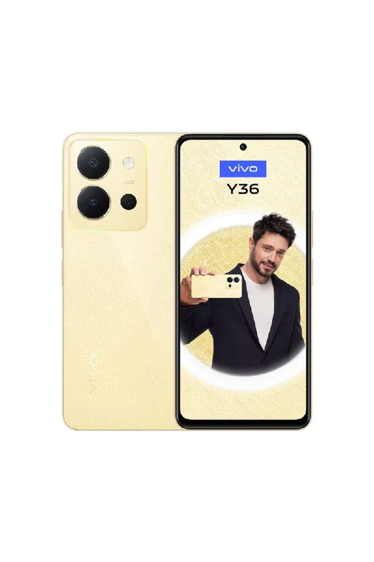 vivo YENİLENMİŞ VIVO Y36 256GB ALTIN CEP TELEFONU (12 AY GARANTİLİ) - B KALİTE