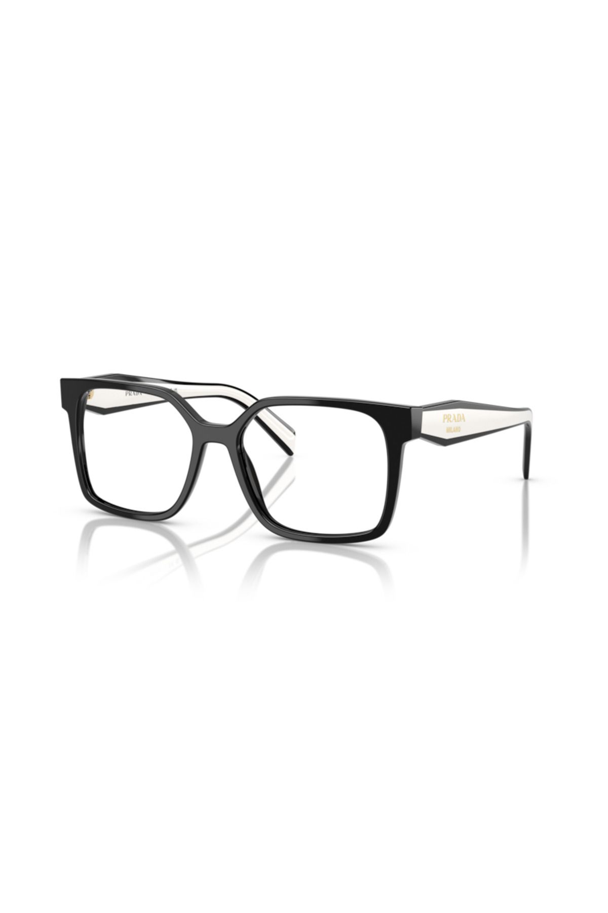 Prada-PR B3V 16K1O152 Black Acetate for Adult Female 1