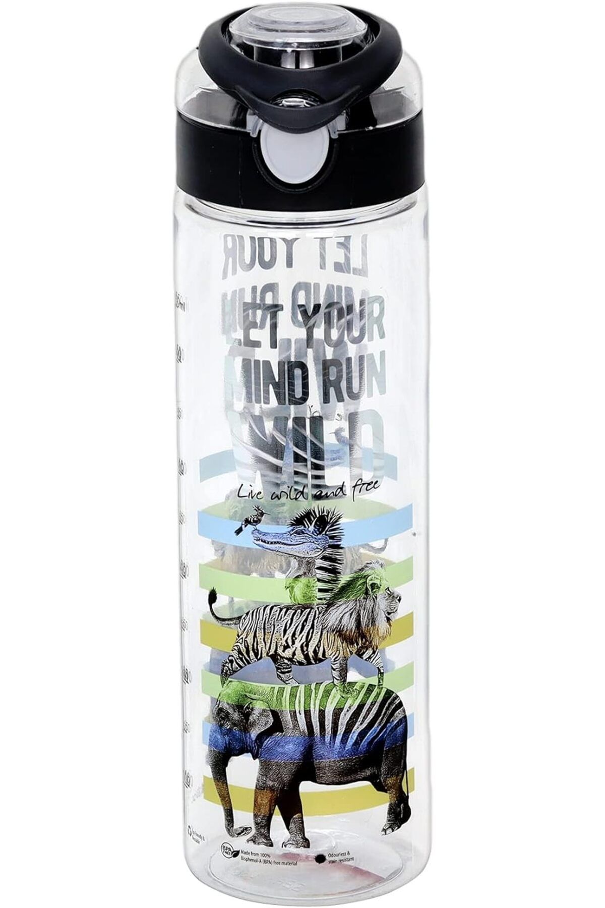 Winds Trading-Stylish 630ml Sports Water Bottle, Insulated, BPA-Free, Leak-Proof, Sweat-Free, Press Button, Pink 1