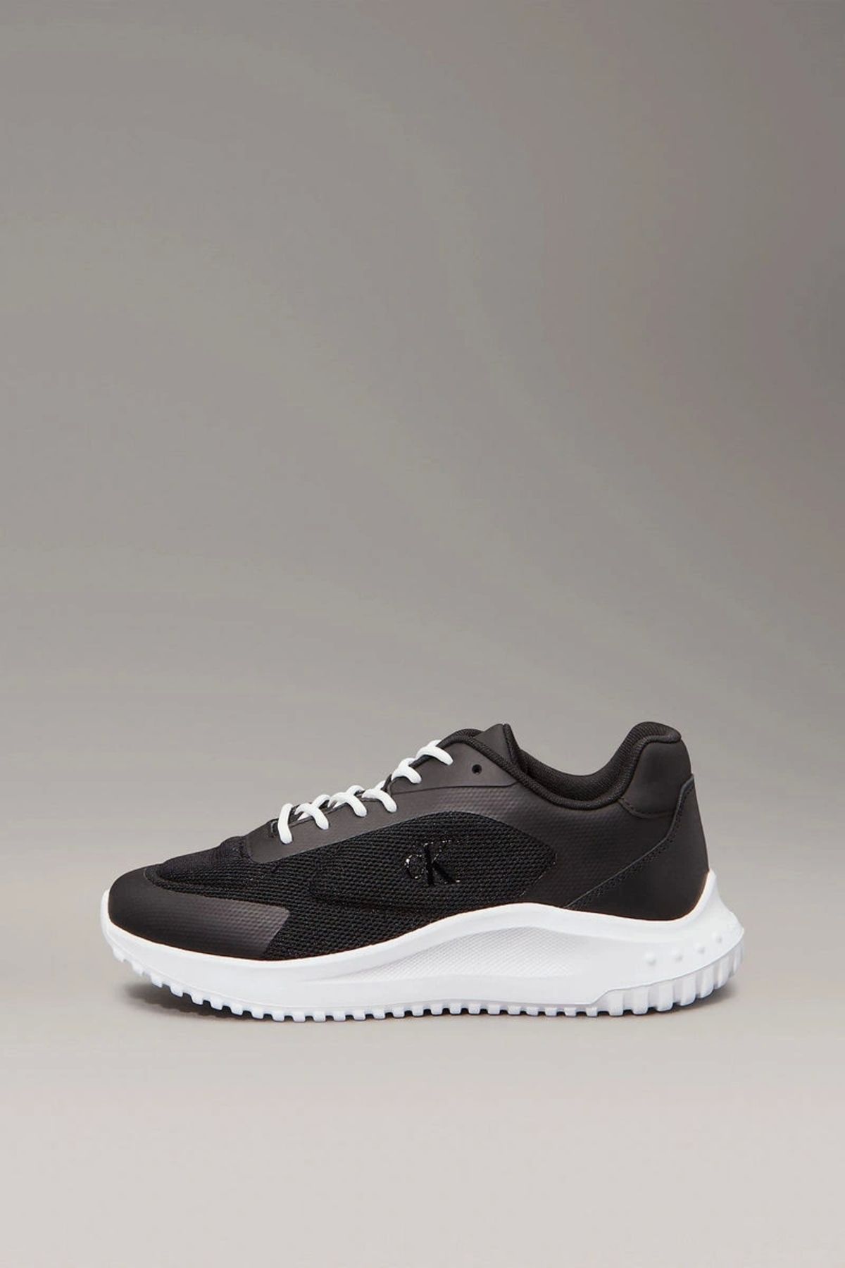 Calvin Klein-Men's Black Sneakers with Logo 2