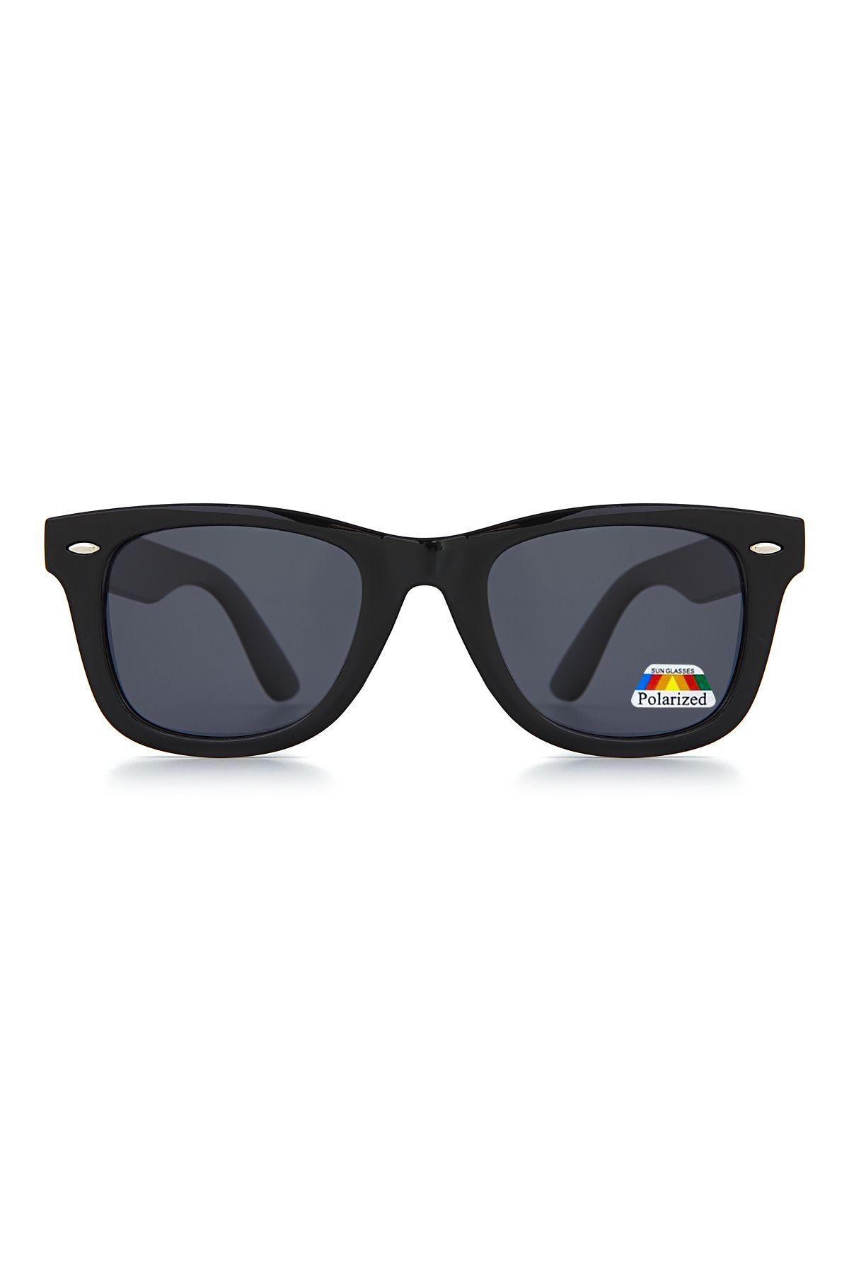 Zzla-Rb Case Polarized Black Square Unisex Sunglasses 2