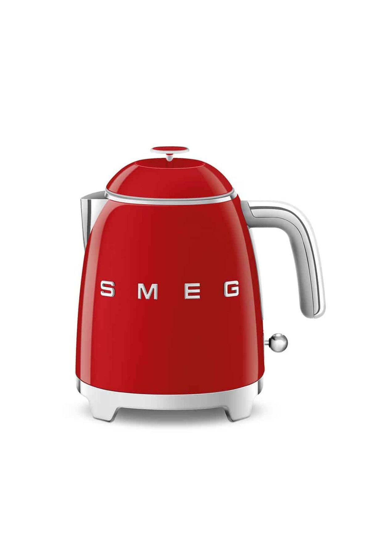 SMEG-50's Style Retro Mini Kettle 0.8 Litre, Red 1