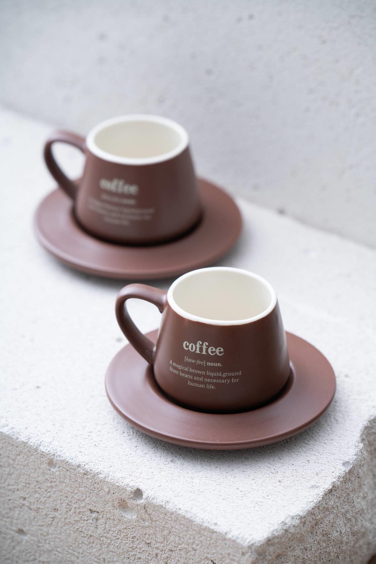 ACAR-Blush 2-Person Coffee Cup Set - 90 ml 2