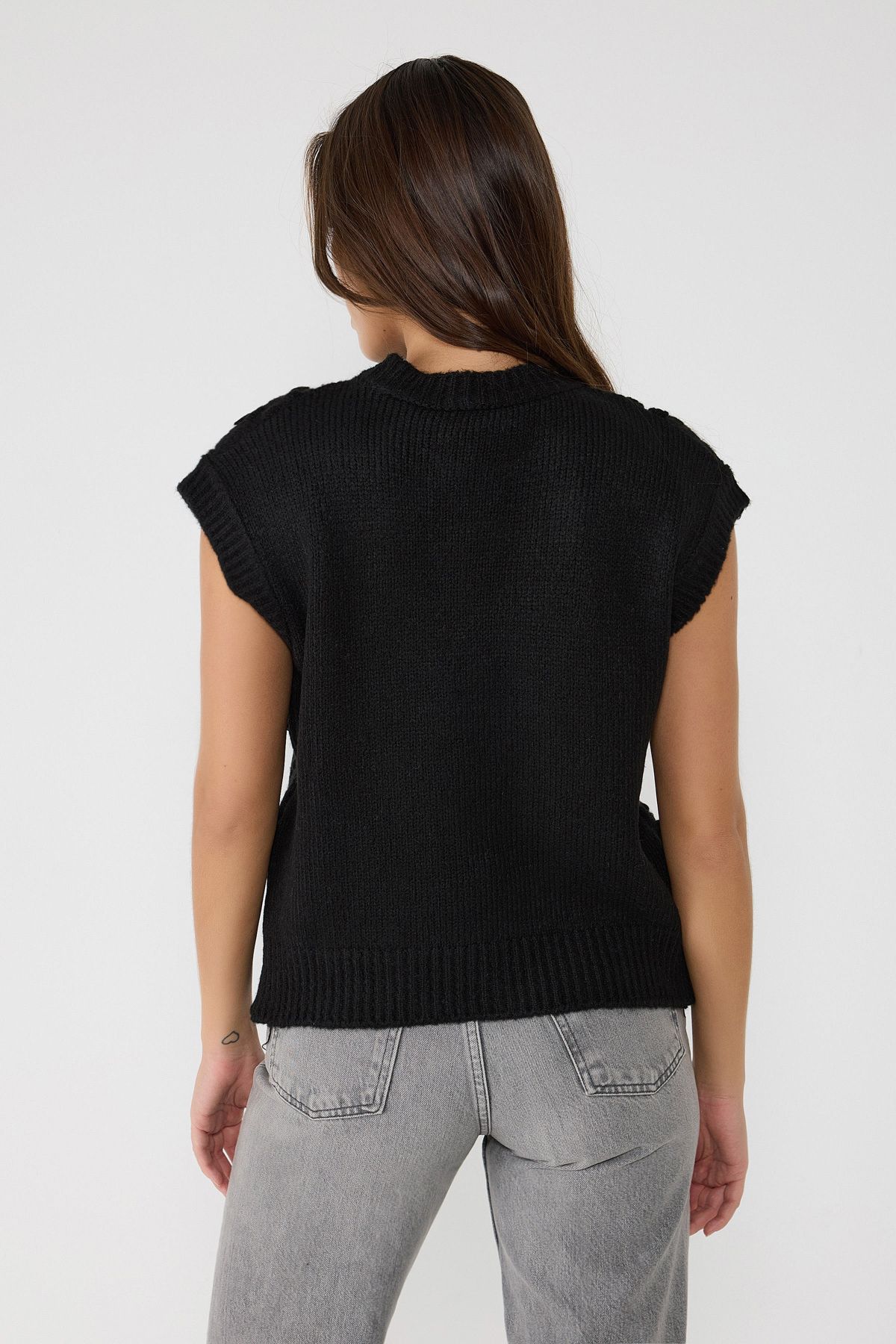 No Matter What-Embossed Patterned Women's Sweater 5