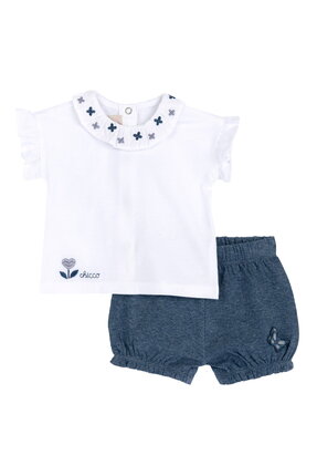 Chicco TAKIM / T-SHİRT+PANTALON