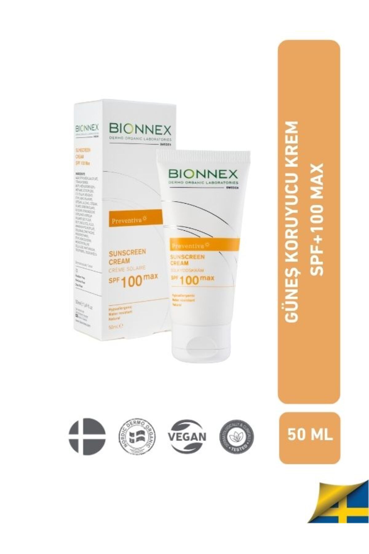 Bionnex Preventiva Sunscreen Cream Spf100 Max