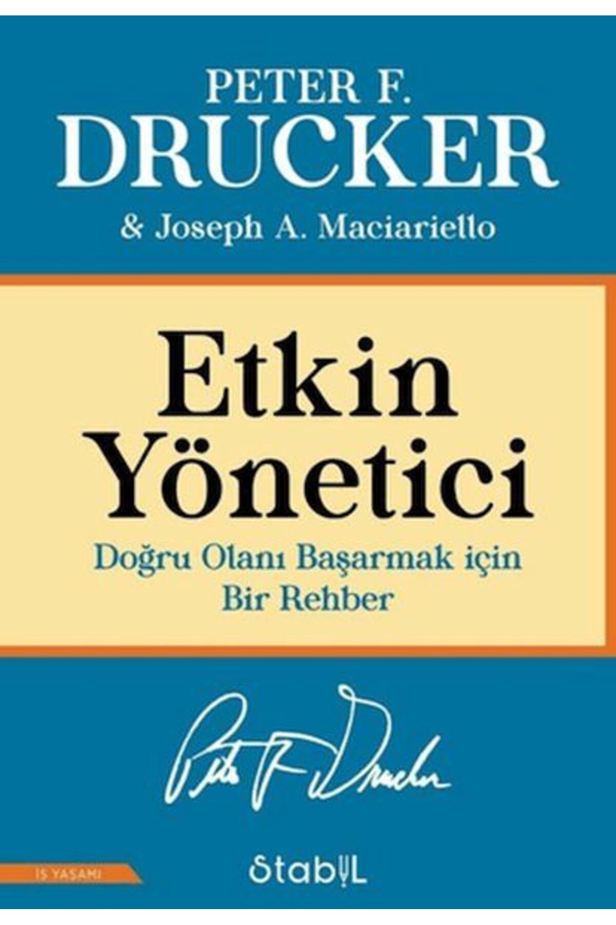 STABİL KİTAP Etkin Yönetici