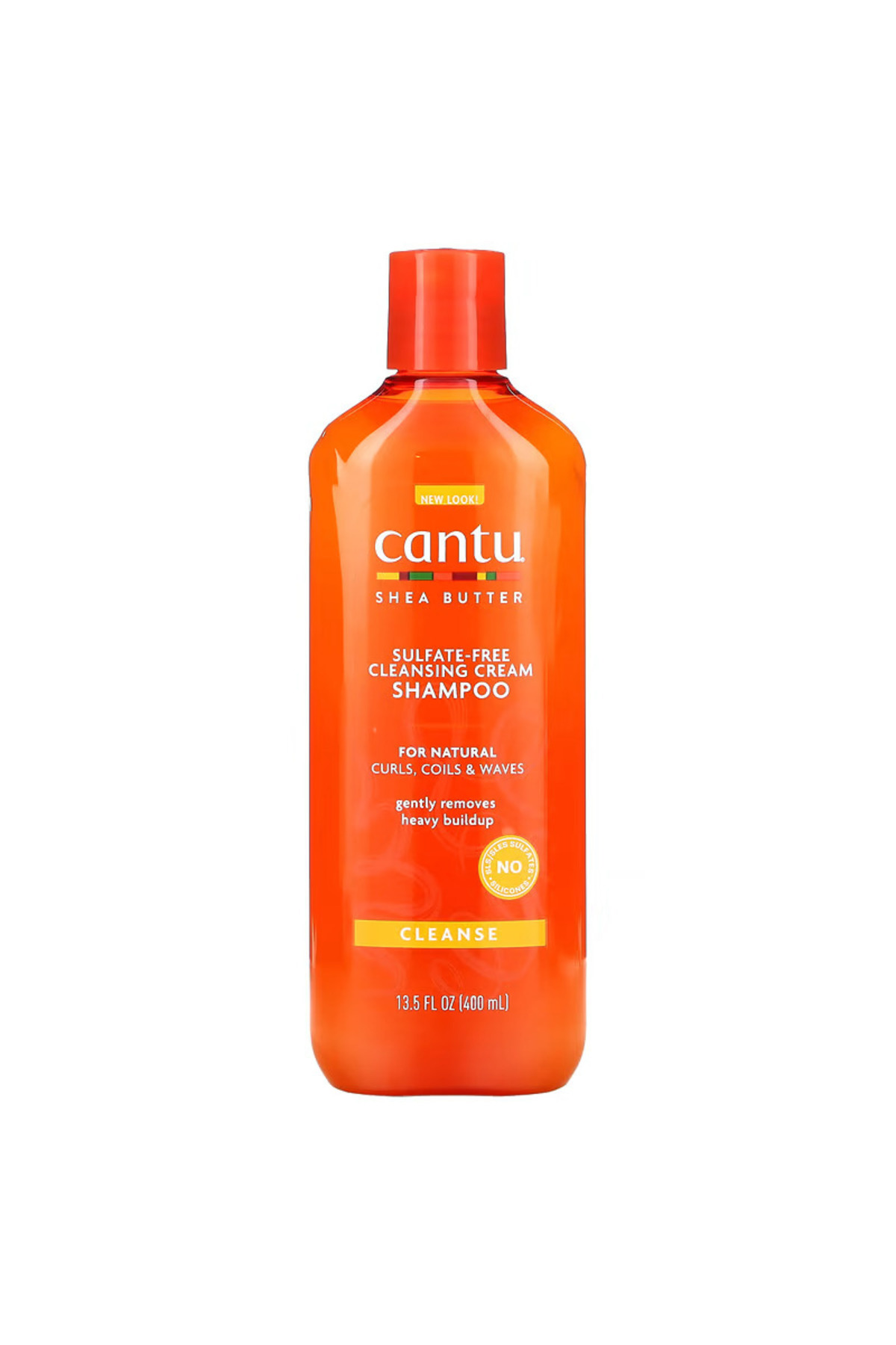 Cantu Sülfatsız Arındırıcı Şampuan 400ml- Kıvrıcık, Dalgalı Saçlar — 07531-12/3EU