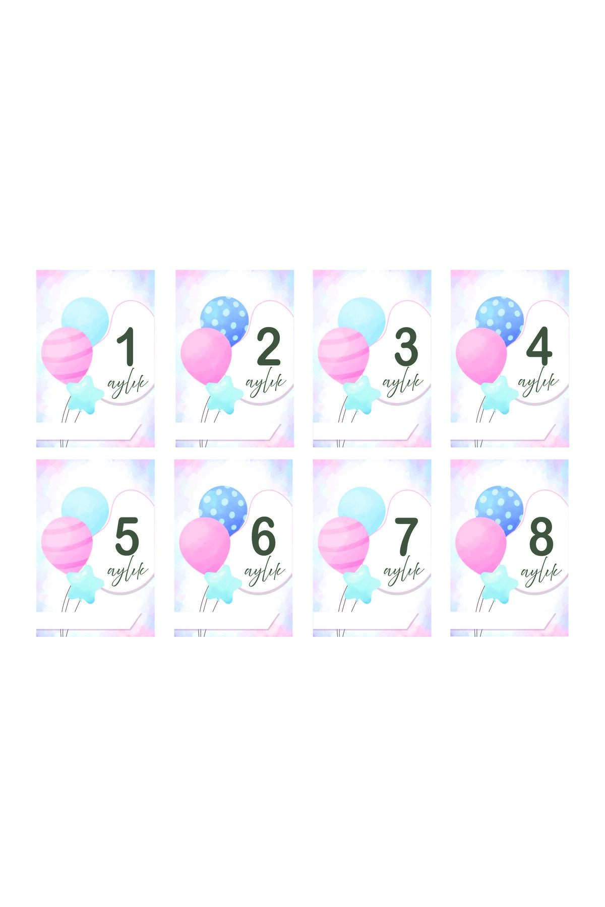 Mifold Mine Memory Bebek - Hamile Fotoğraf Anı Hatıra Kartı Seti 40 Adet - Hediyelik (PEMBE - MAVİ) fotoğrafı 4 (önizleme)