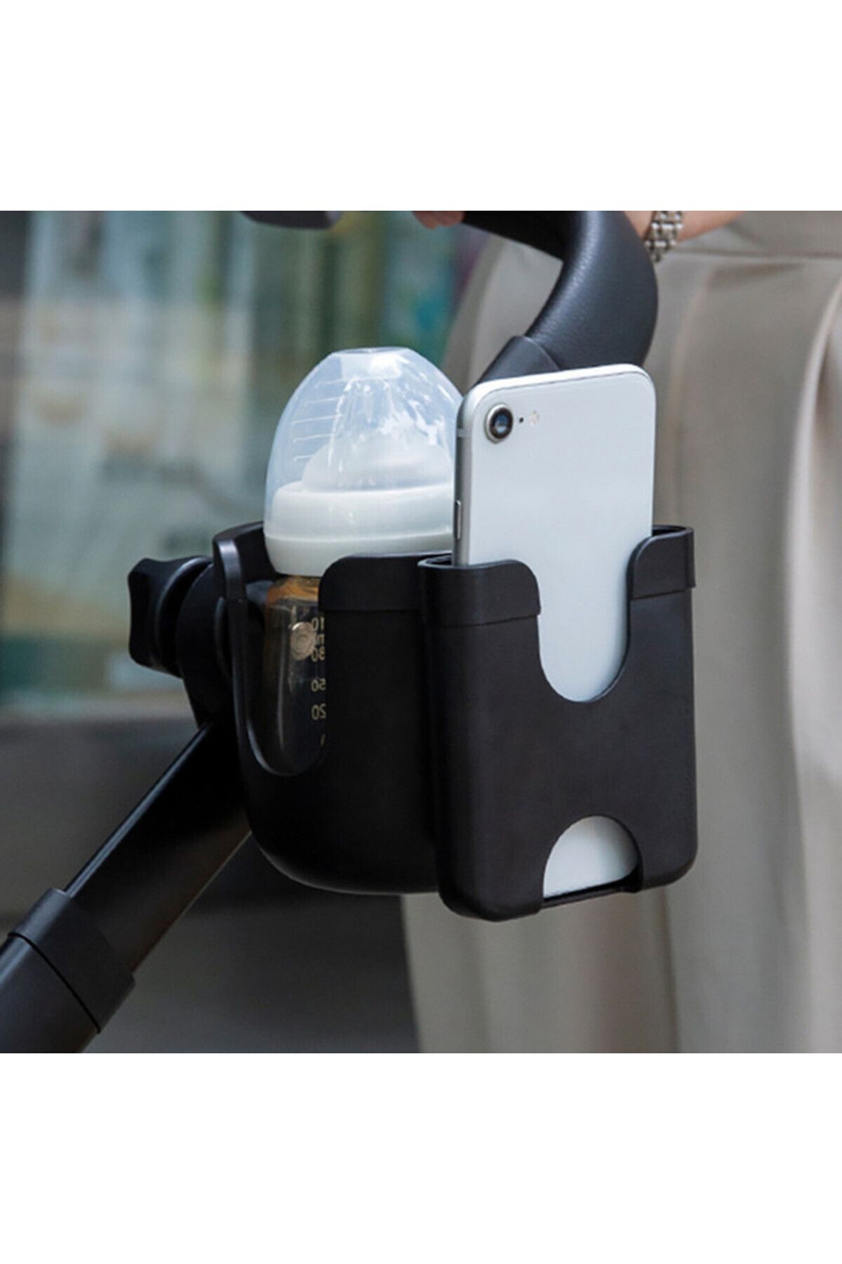 TEKNUM-2 - in - 1 Universal stroller Cup & Phone Holder 4