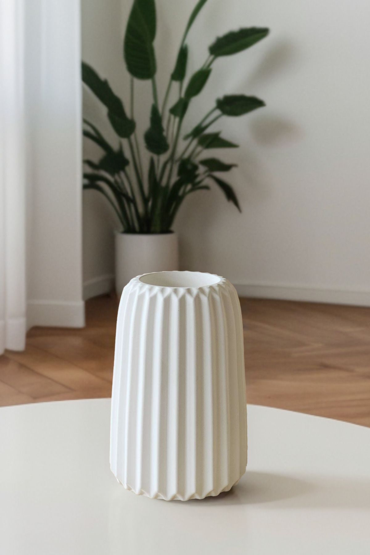 SERENGETİ HOME-Handmade Scandinavian Style Decorative Vase, Mini Concrete Vase, Simple and Stylish Design 4