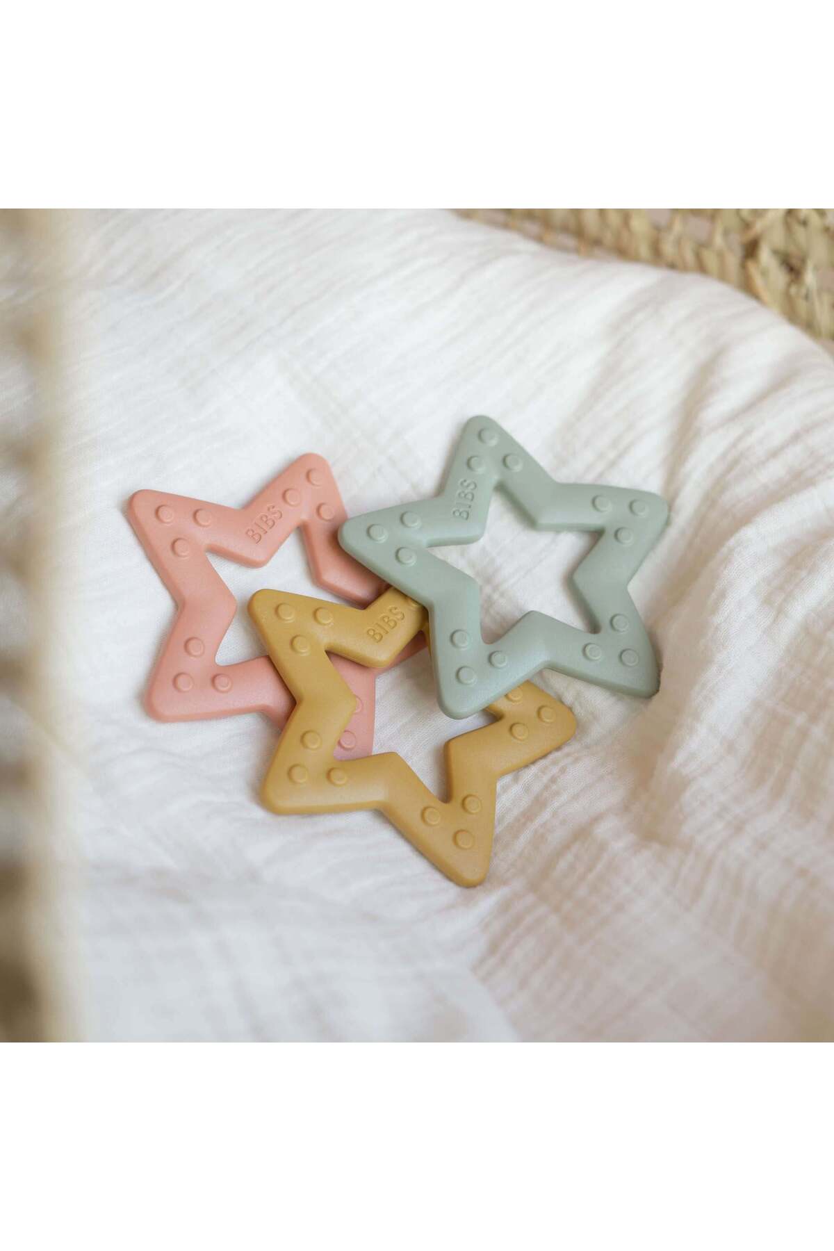 Bibs Baby Bitie Diş Kaşıyıcı-star - Sage fotoğrafı 2 (önizleme)