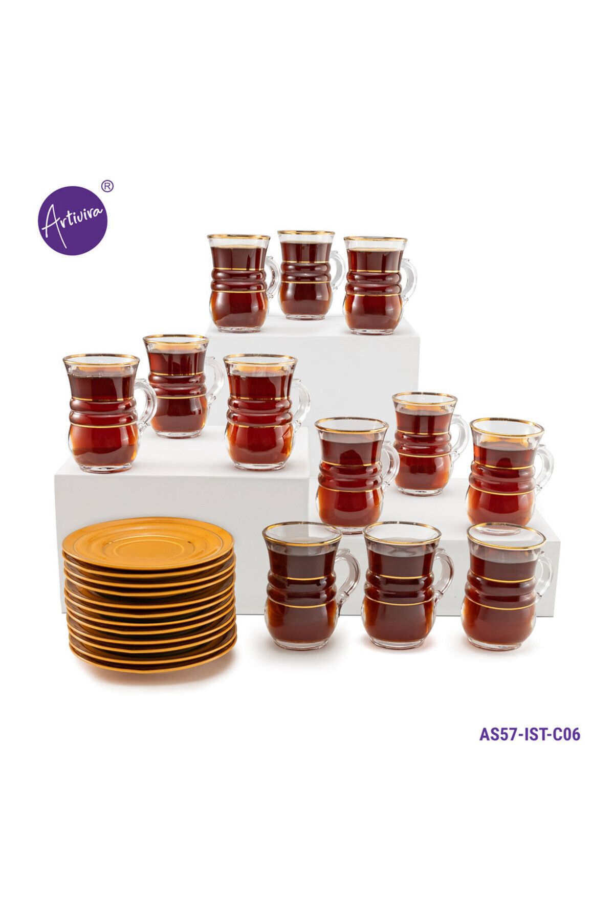 ARTIVIRA-AS57-ARTIVIRA- 38 Piece Tea and Coffee Serving Set 3