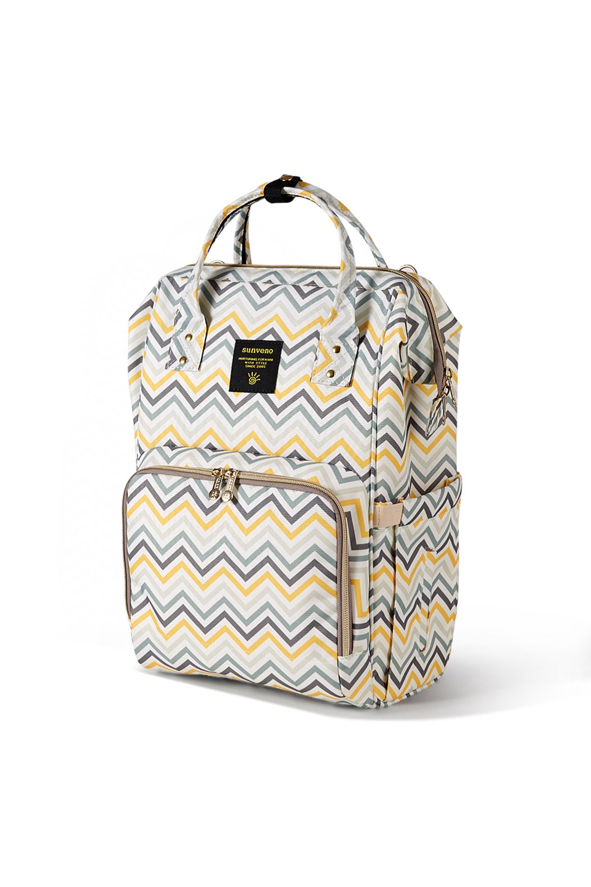 TEKNUM-Teknum-Stroller & Diaper Bag-Yellow wave 5