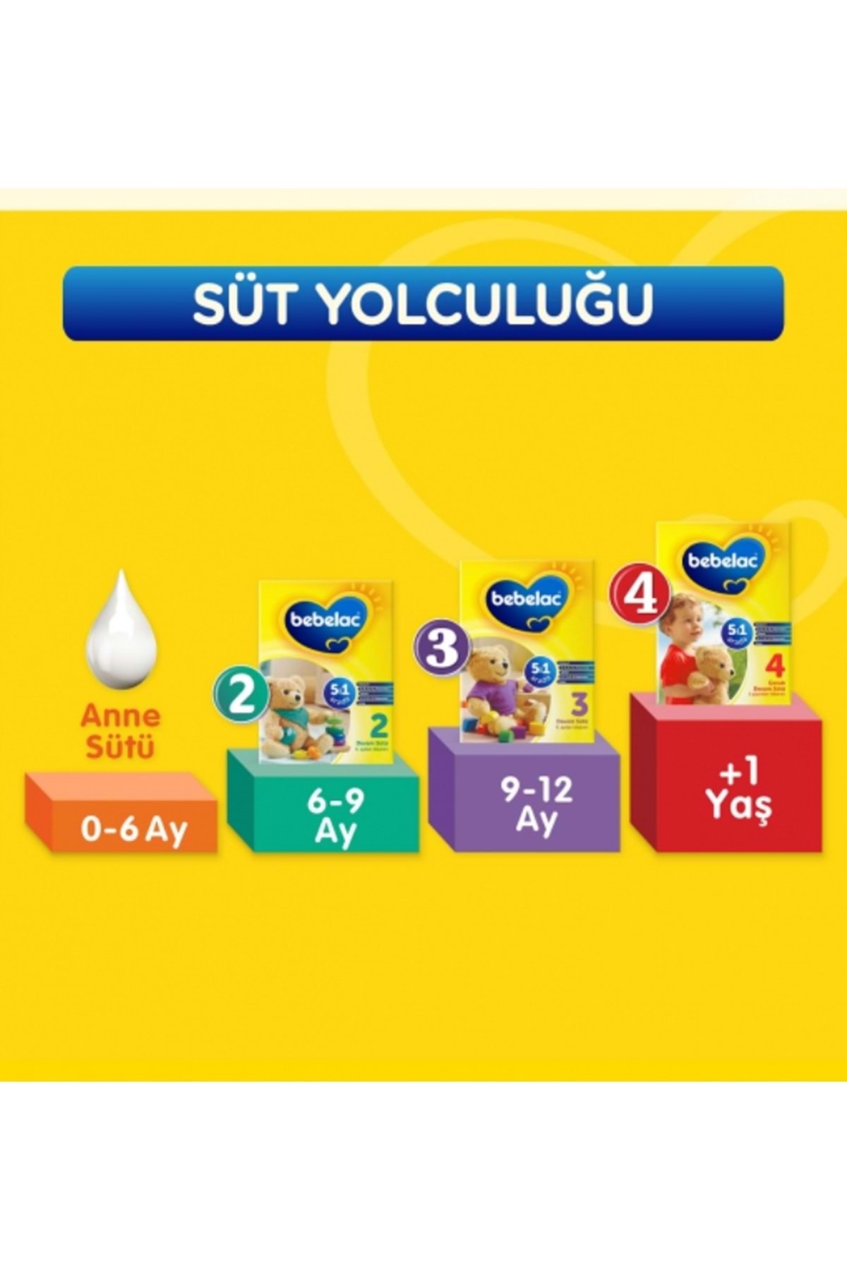 Bebelac 800gr No:3 Devam Sütü (9-12 AY) (3 LÜ SET) fotoğrafı 6 (önizleme)