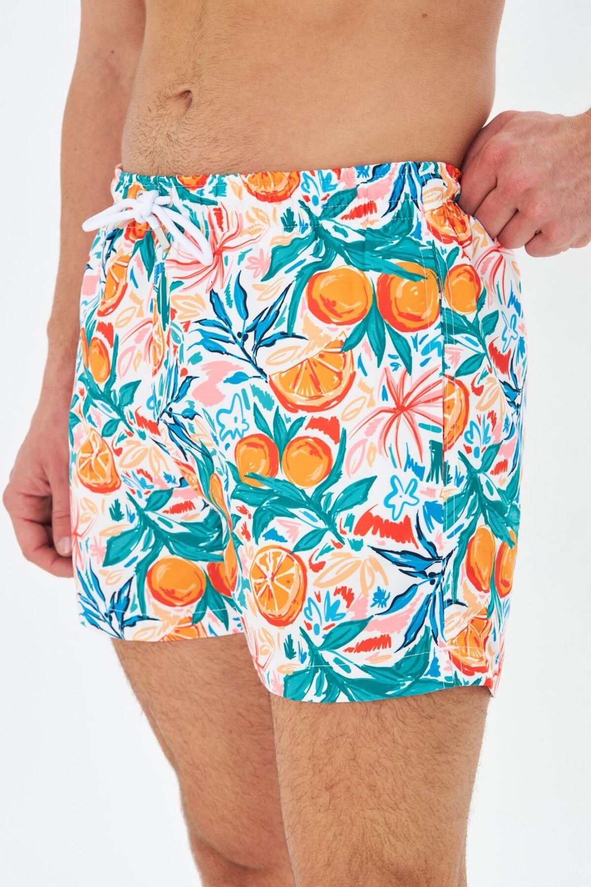 Whitefin-Men's Antalya Swim Shorts 6