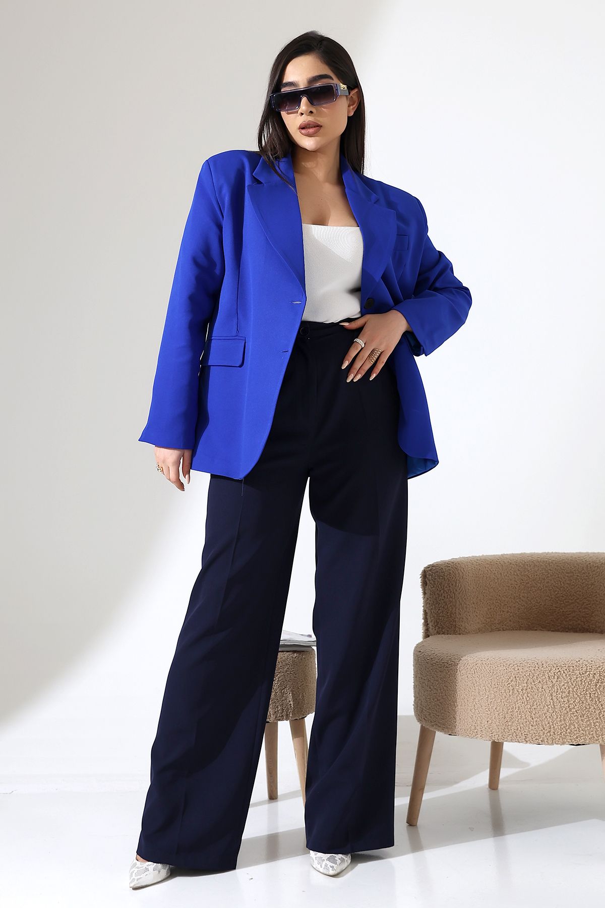 COCOCİX-Copy - Oversize Blazer Jacket 7