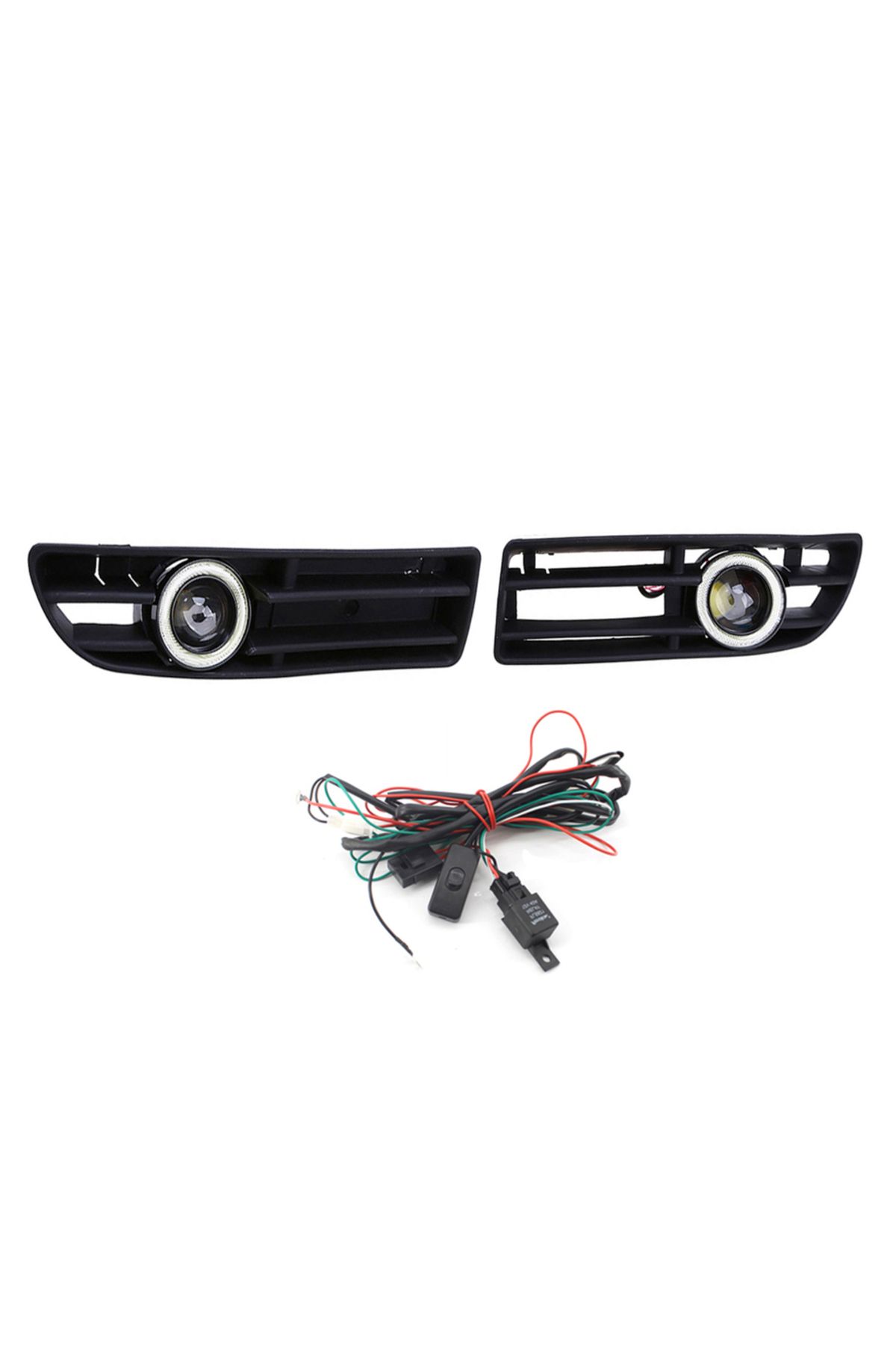Choice-Fog Light Led Front Bumper Grille Drl Lamp Part Replacement For Vw Jetta Bora Mk4 99-04 2
