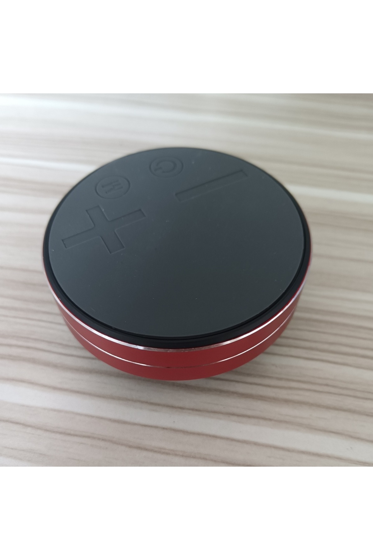 Choice-red Bone conduction desktop wireless TWS small speaker, wireless speaker with suction cup, high fide 1