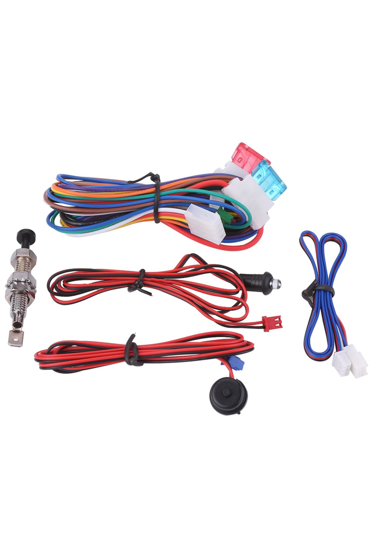 Choice-Car Alarm Remote Universal Car Alarm Security  System Keyless Entry with 2 Remote Controls Siren ... 6