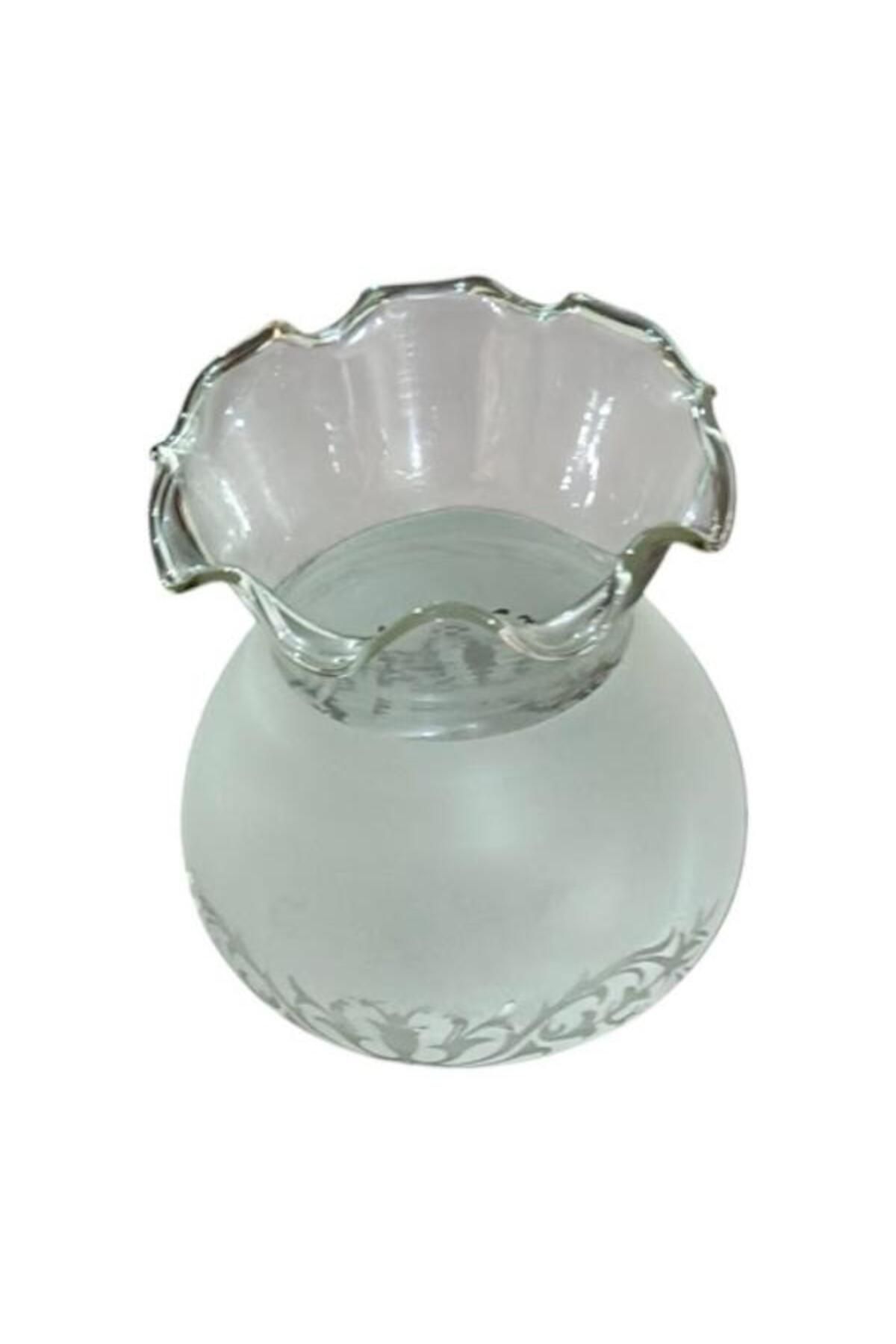 DEDE-White Matte Pattern Chandelier Replacement Sleeve Glass, Fashionable and High-Quality Lighting Piece 3