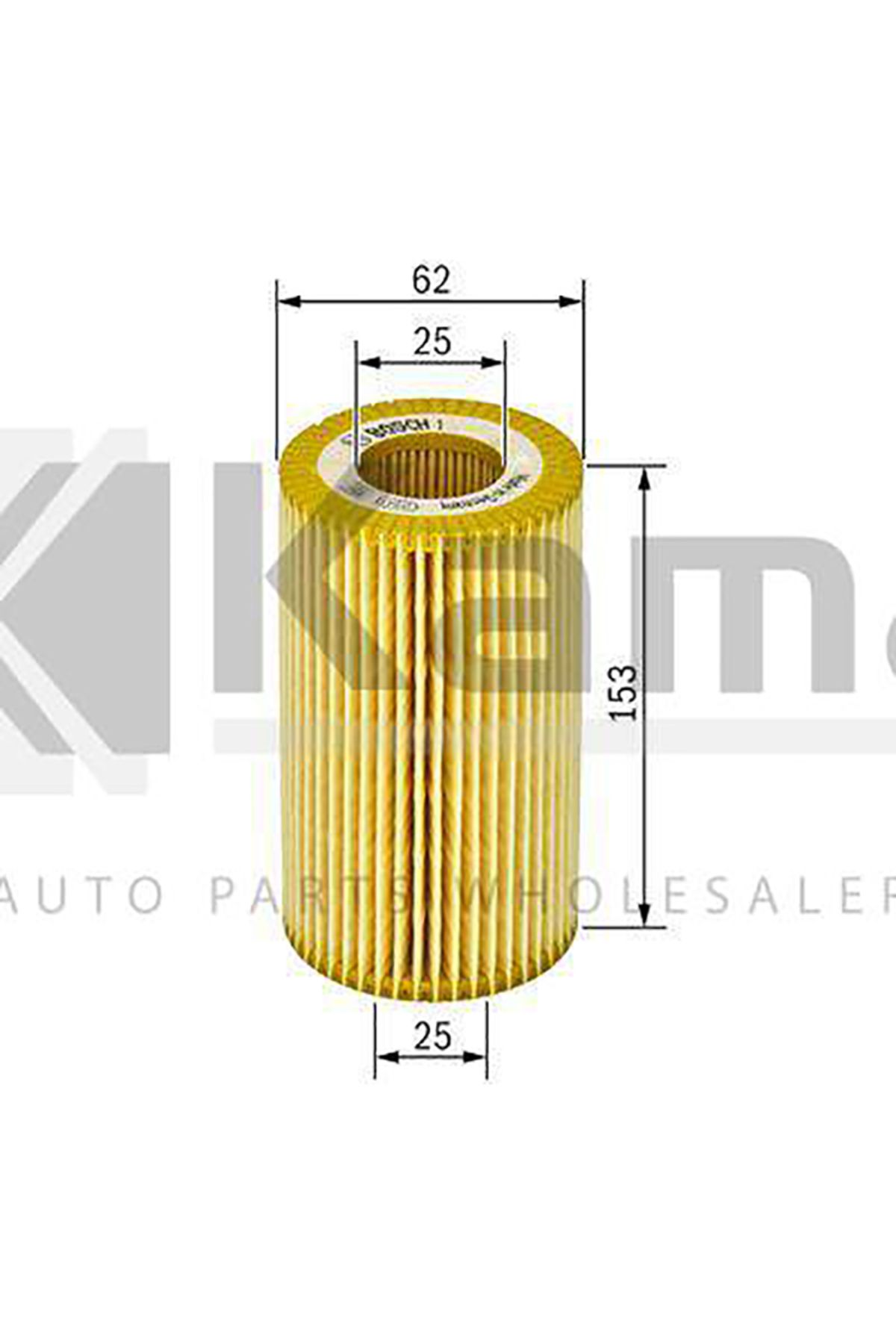 Bosch 74115562 YAĞ FİLTRESİ VW GOLF-4 / BORA / LT / CRAFTER (ANJ/AVR/AGR/ALH/BJK1.9TDI/2.5TDI) 97-