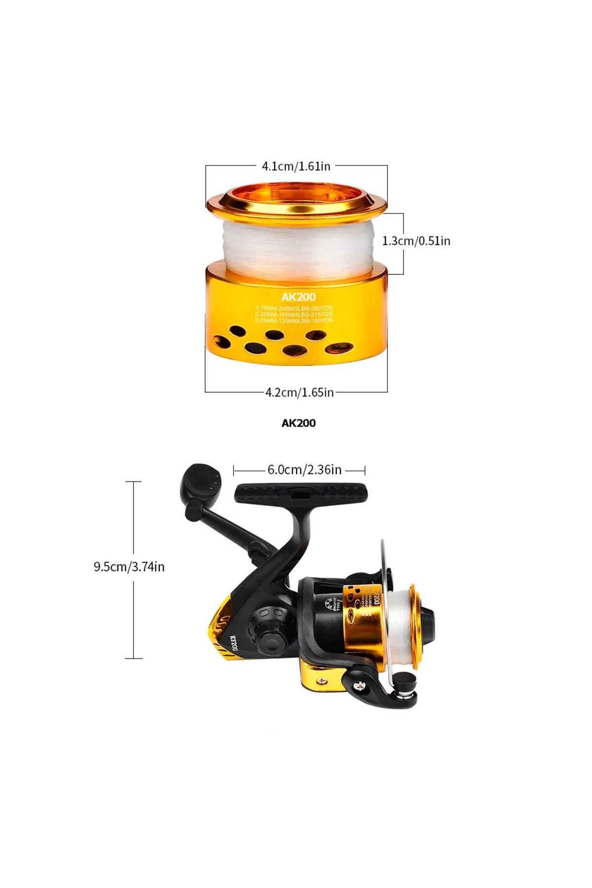 TechTic-Ak200 5Bb Fishing Rod Machine Left-Right Behavior Can Be Changed 4