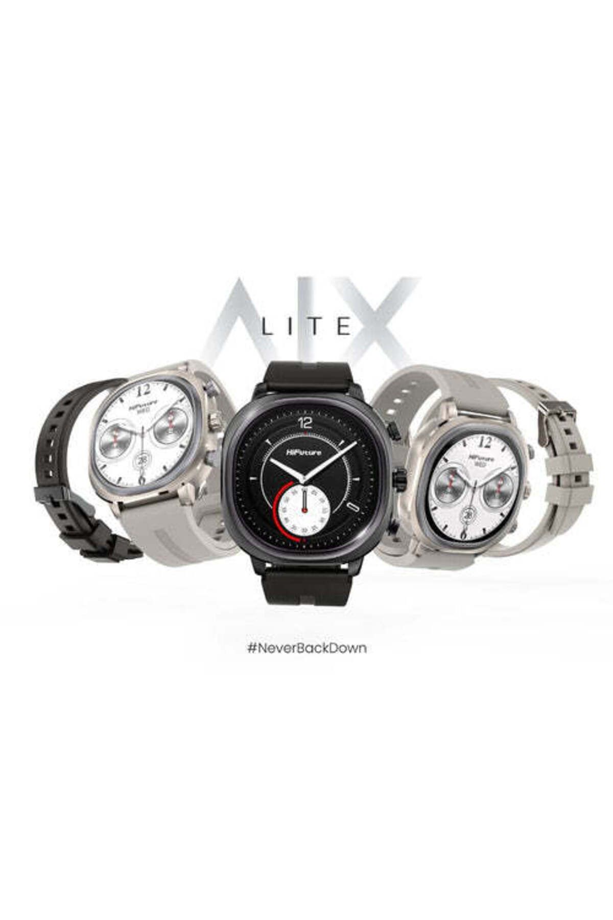 HiFuture-AIX Lite Dual Core Smartwatch with Extra Belt, 1.43" AMOLED Display, Gorilla Glass, 1 ATM Waterproof 8