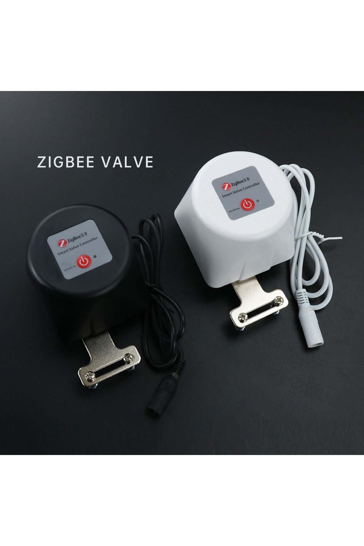 HOENYZY-Wifi Valve Black Tuya Zigbee Smart Gas Valve Wifi Garden Water Shut Off Timer Irrigation Controller 2