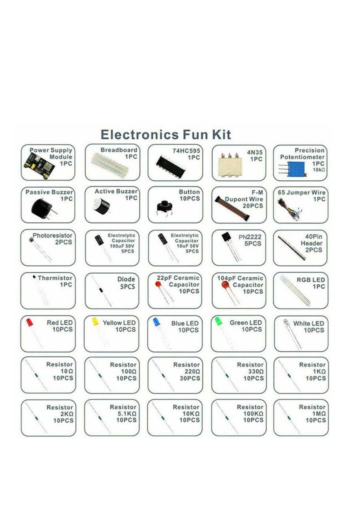 Choice-830Pcs/Box DIY Project Starter Kit For Arduino UNO R3 Kit Electronic DIY Kit Electronic Component... 6