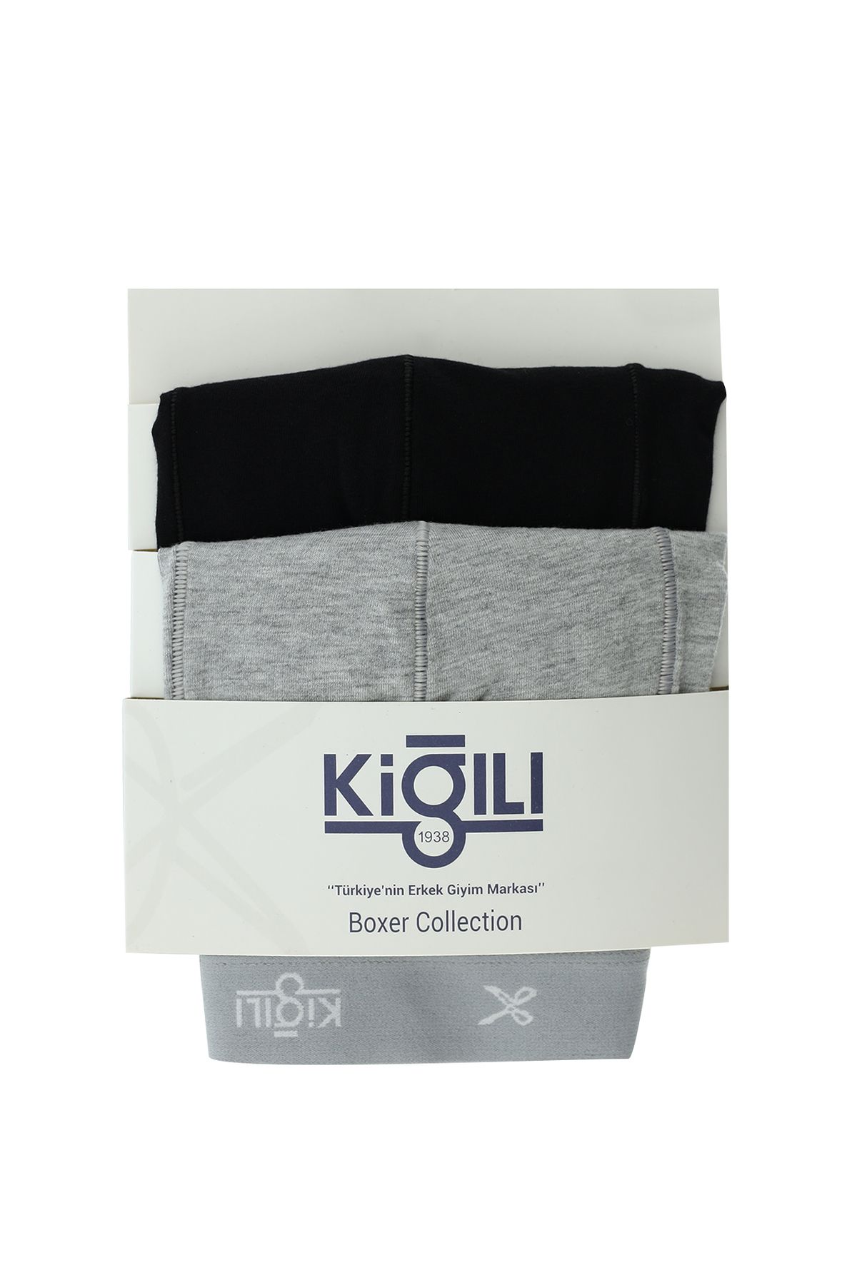 Kiğılı-Set of 2 Single Jersey Cotton Boxers 1