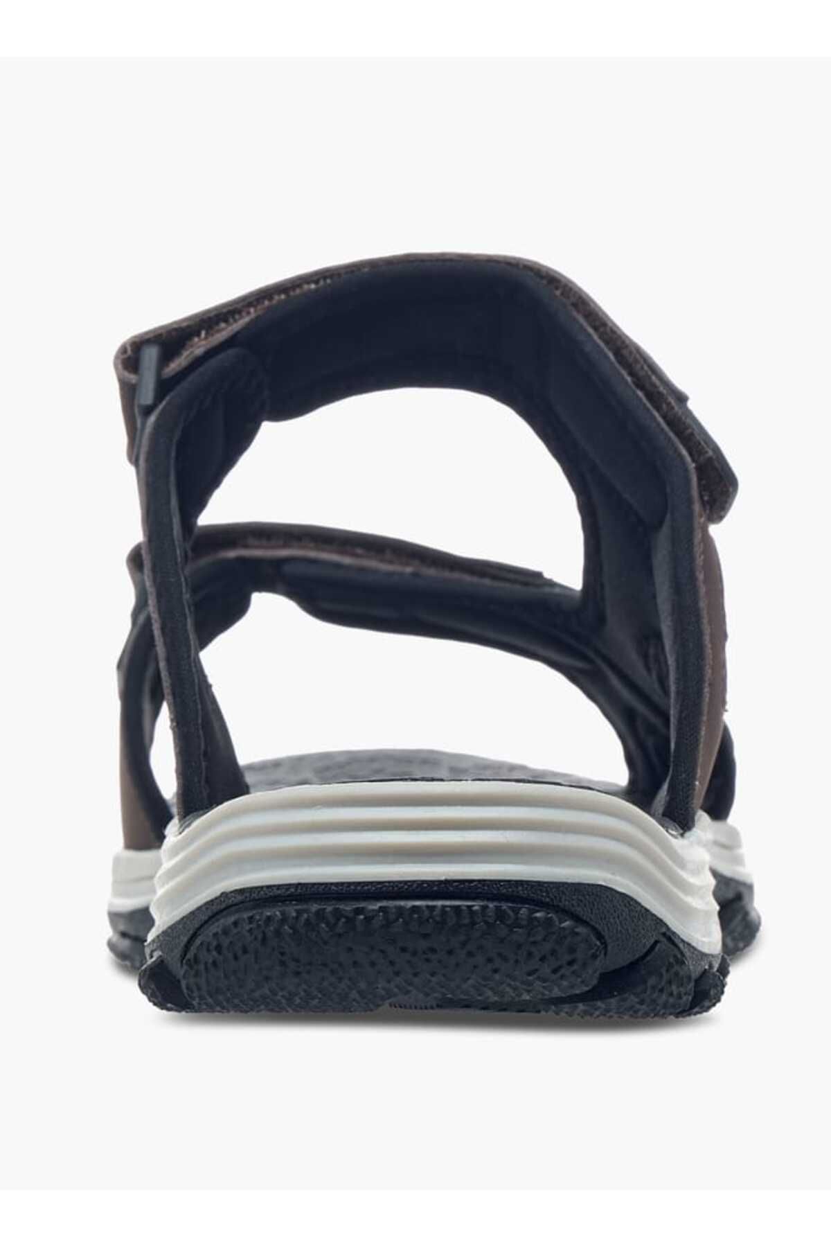 Kappa-Kappa Men's Strappy Sandals with Hook and Loop Closure 4