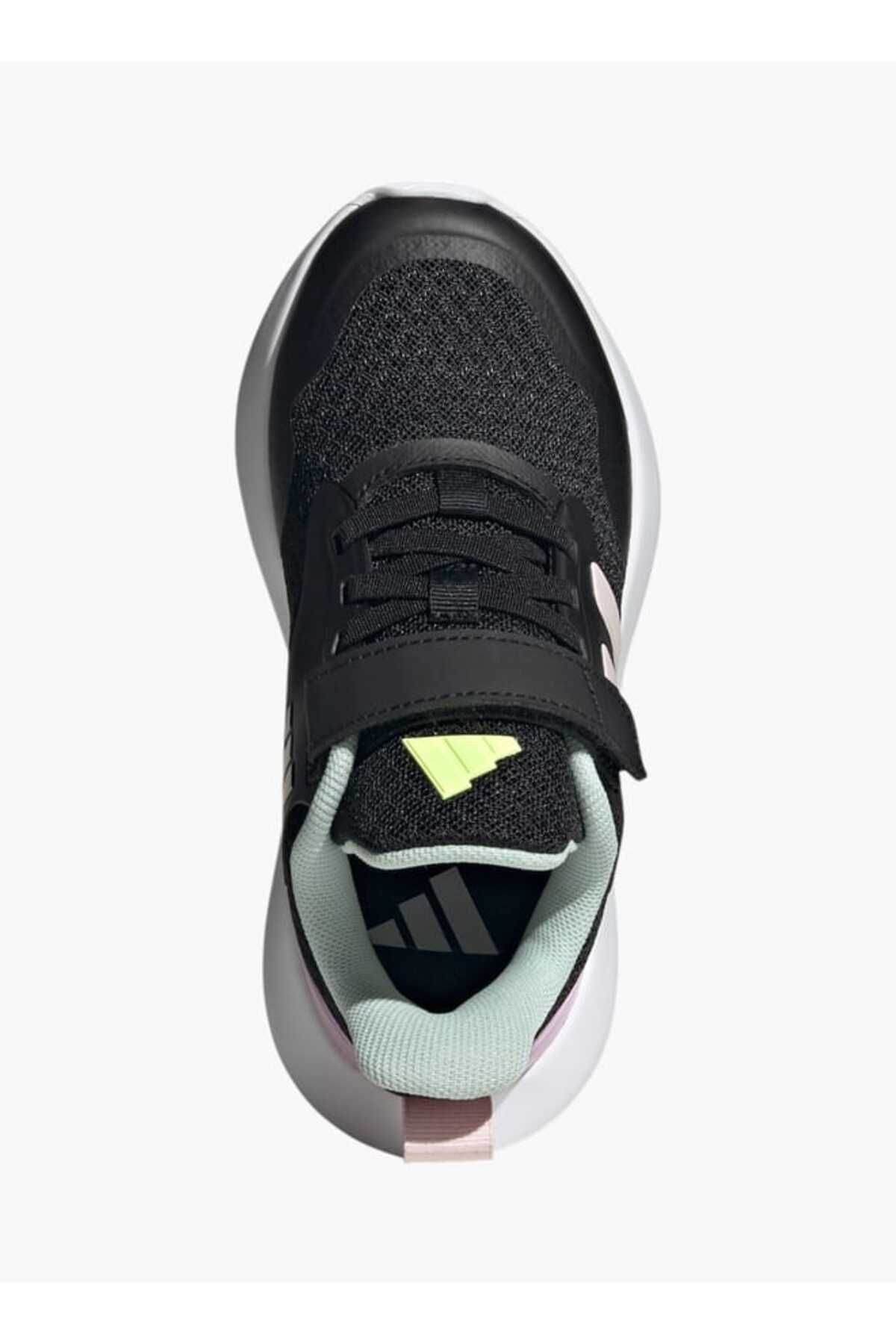 adidas-Girls' Colourblock Sports Shoes with Hook and Loop Closure - FortaRun 3 0 EL C 4