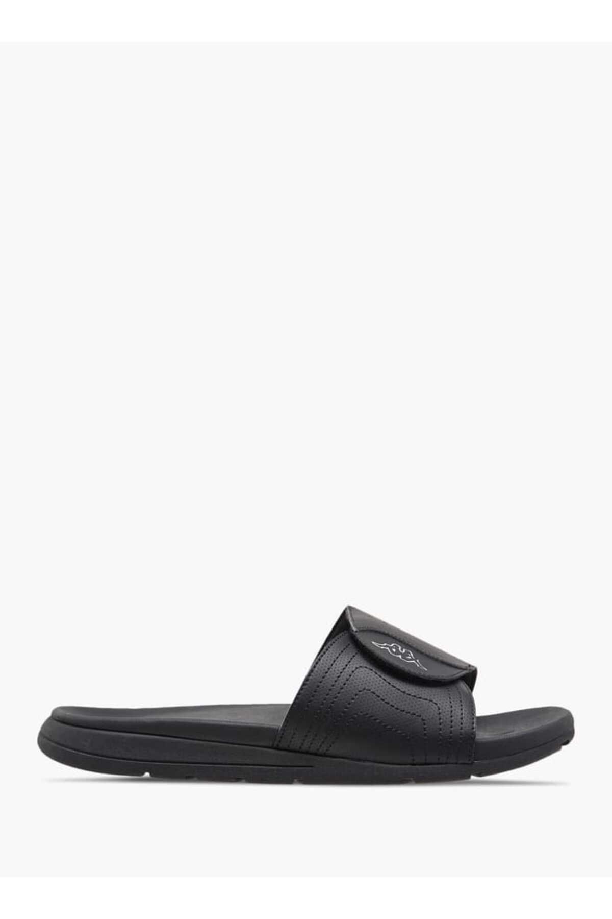 Kappa-Kappa Men's Logo Print Slides with Hook and Loop Closure 2