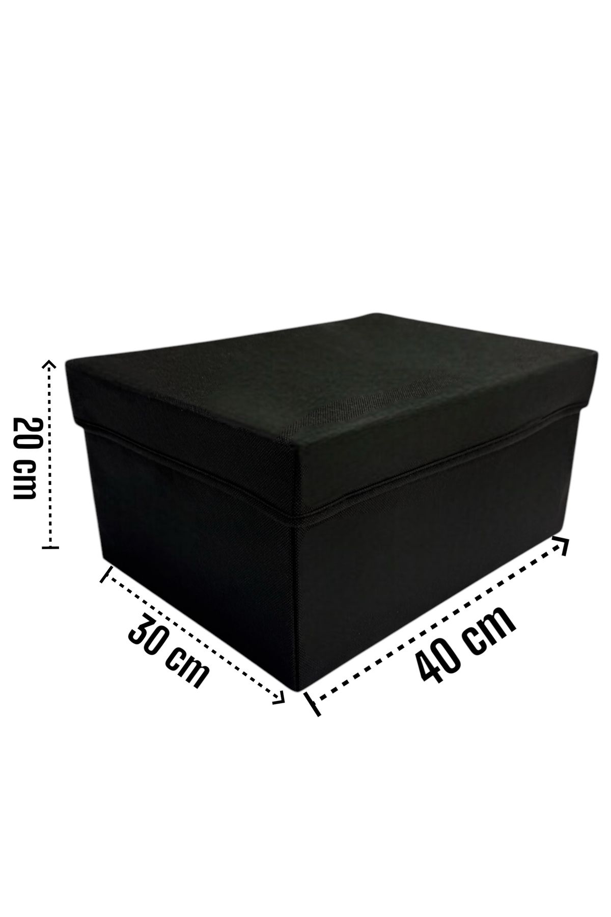 Balkan Room-3 Pcs Clamshell Cabinet Organizer Box Multipurpose Storage Box Xlarge 40X30X20 cm 3