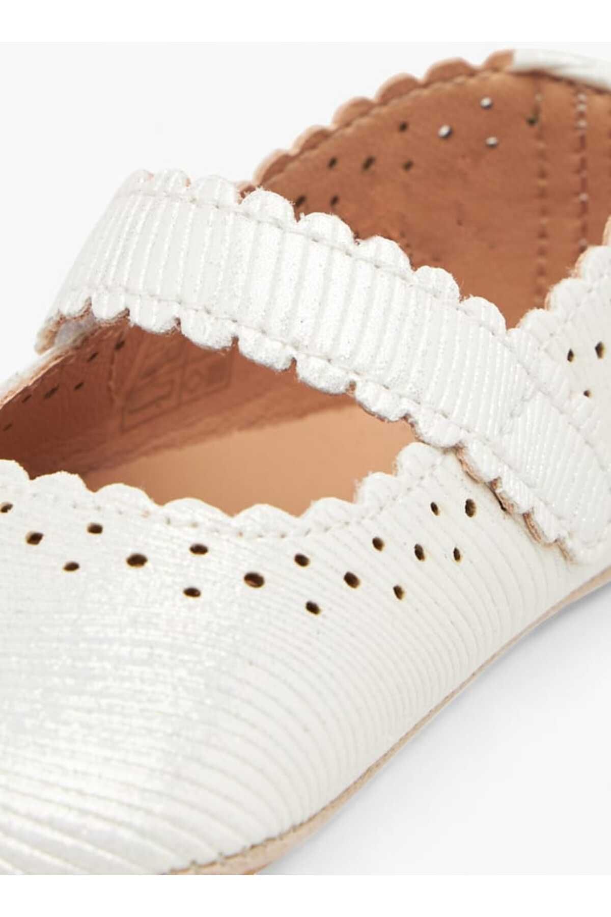 Barefeet-Barefeet Perforated Booties with Hook and Loop Closure 4