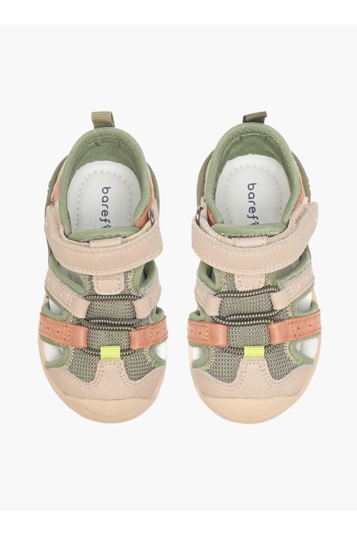 Barefeet-Cut Out Detail Sandals with Hook and Loop Closure 1