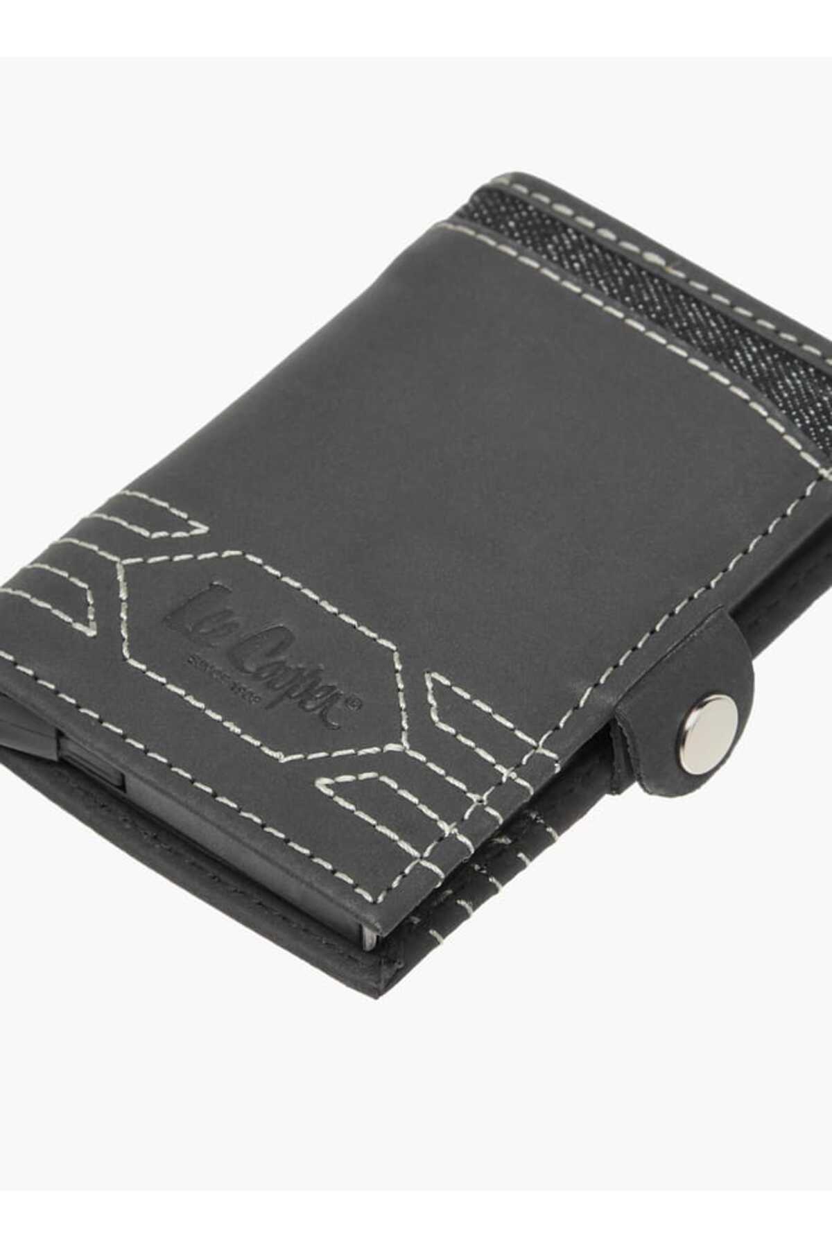 Lee Cooper-Stitch Detail Bi-Fold Cardholder 4