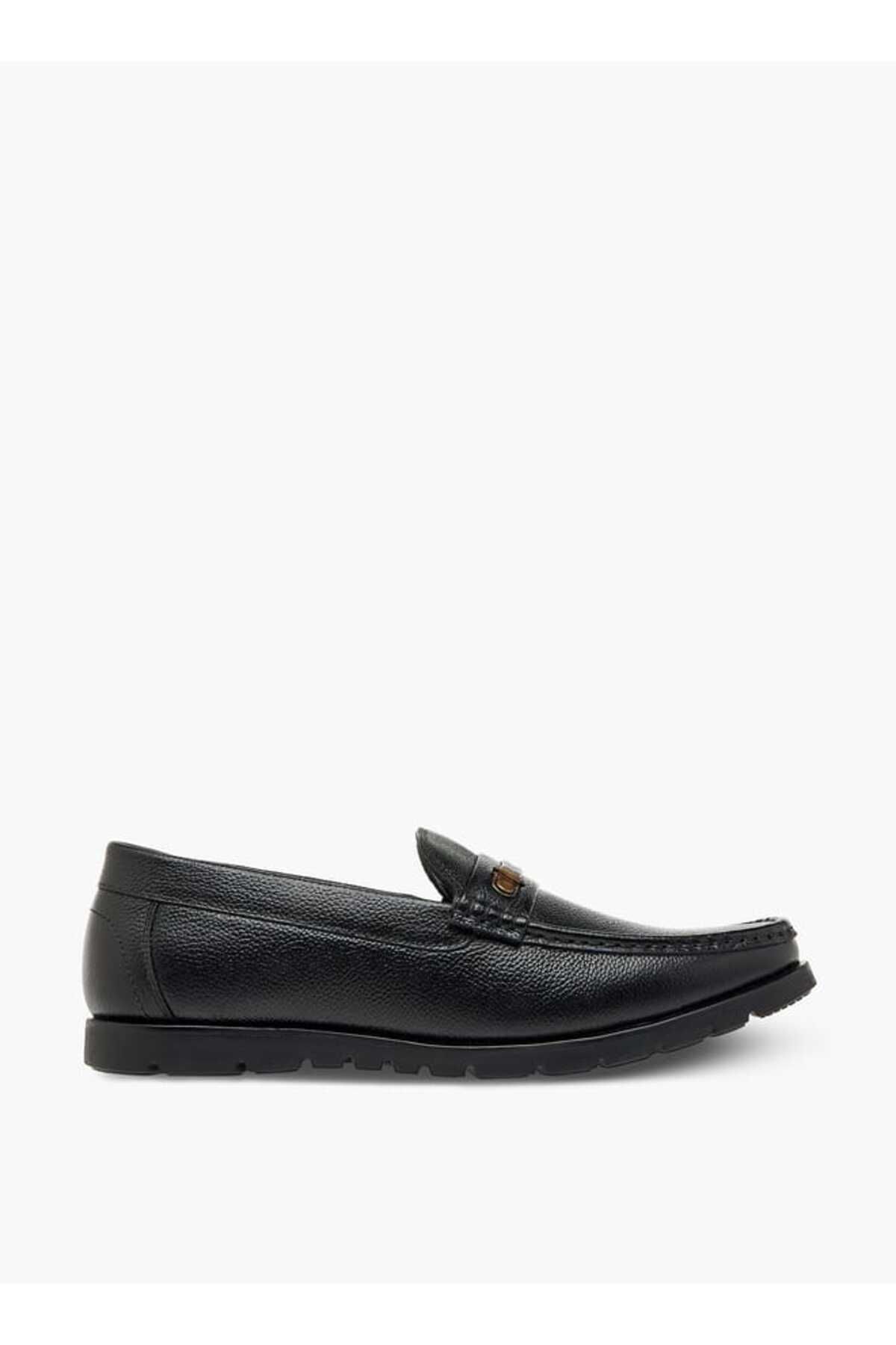 LBL by Shoexpress-LBL by Shoexpress Textured Slip-On Loafers 3
