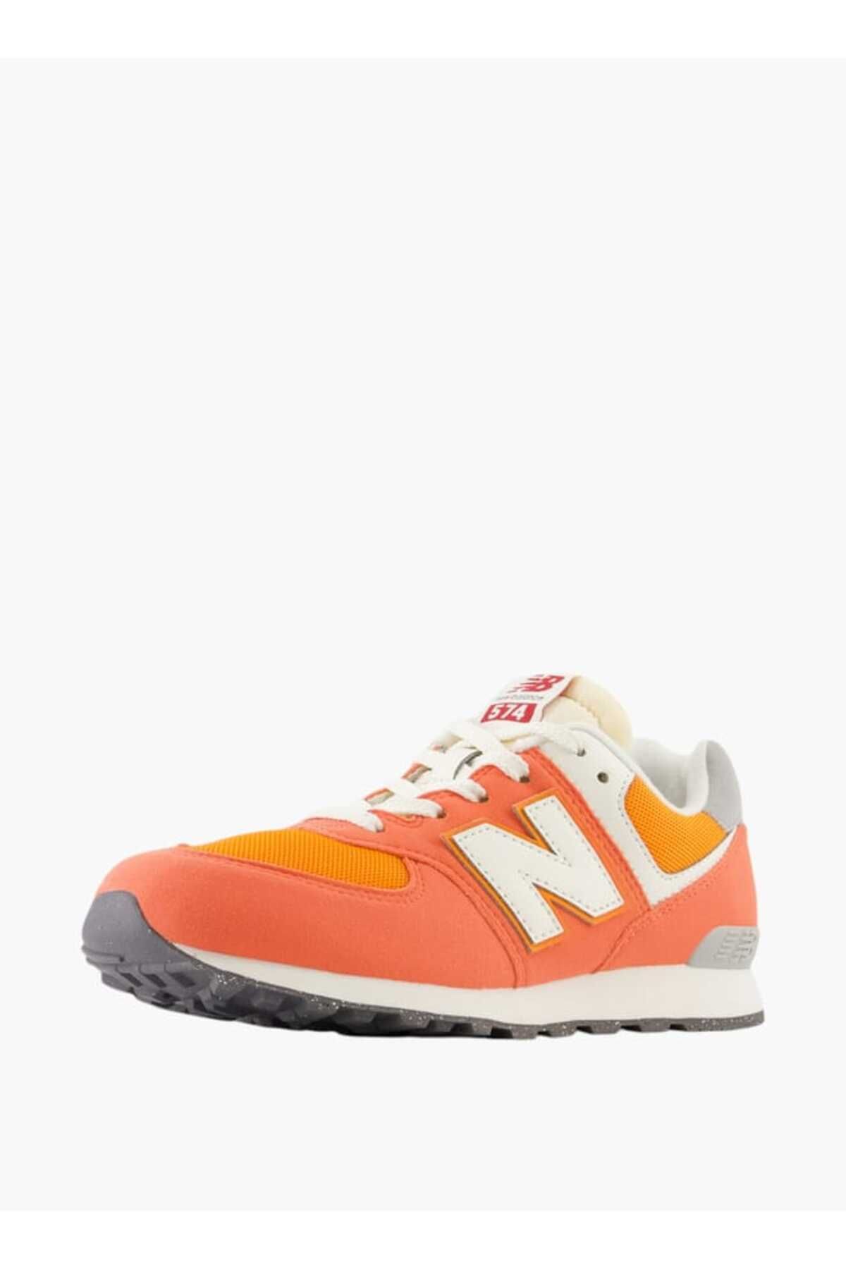 New Balance-Boys' Logo Detail Sneakers with Lace-Up Closure - 574 2