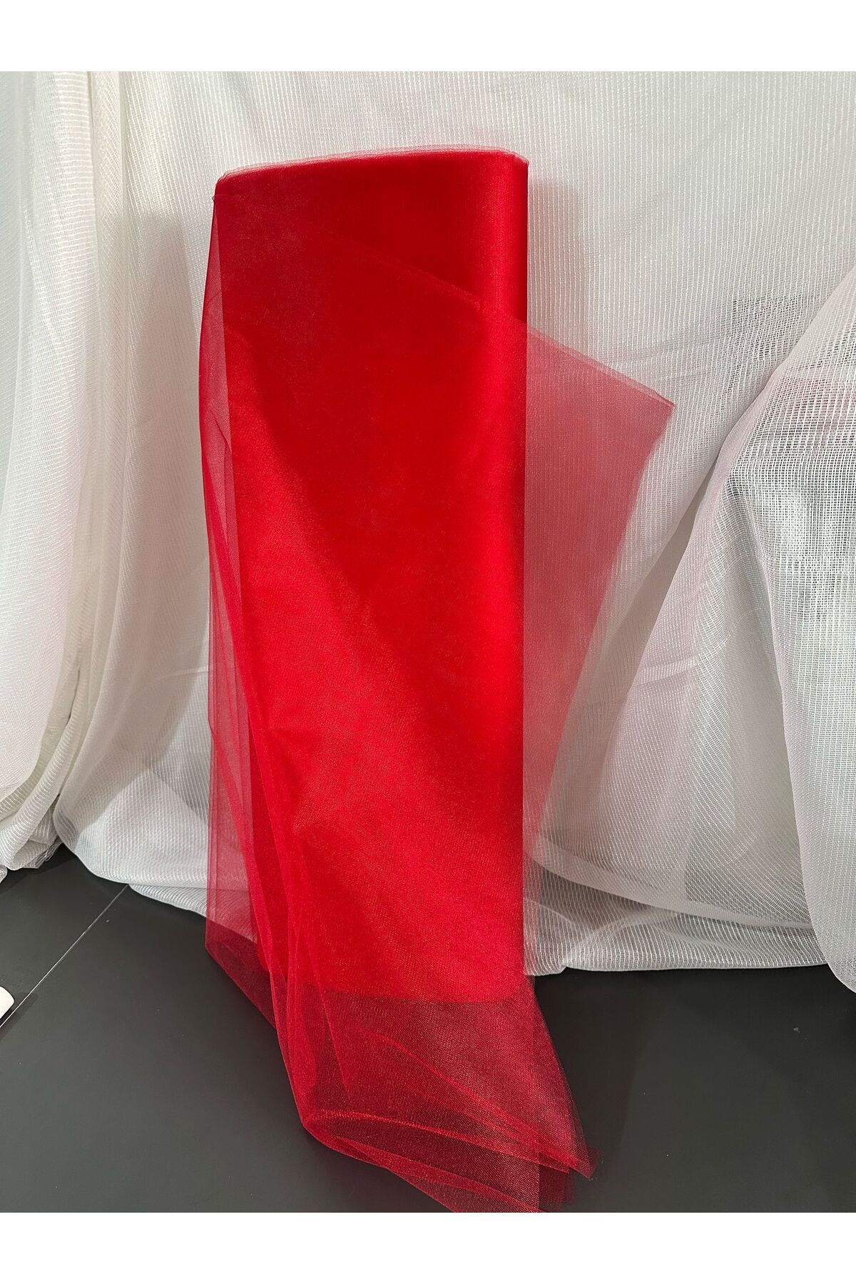 edalle Araba Süs, Bohça Süs, Nişan Bohça Süs, Kapı Süsü Tülü, Doğum Günü Tülü 100x300cm,