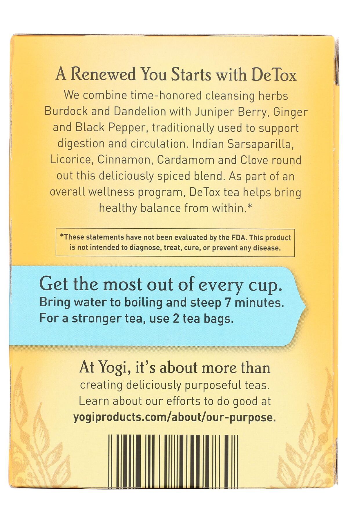 Yogi-Tea, DeTox, 16 Count 2