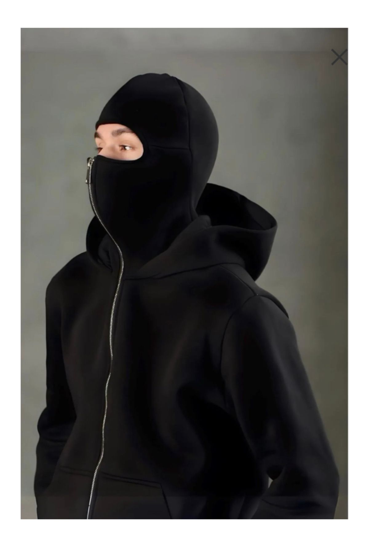 köstebek kadıköy-Masked Hoodie with Kapusher 4