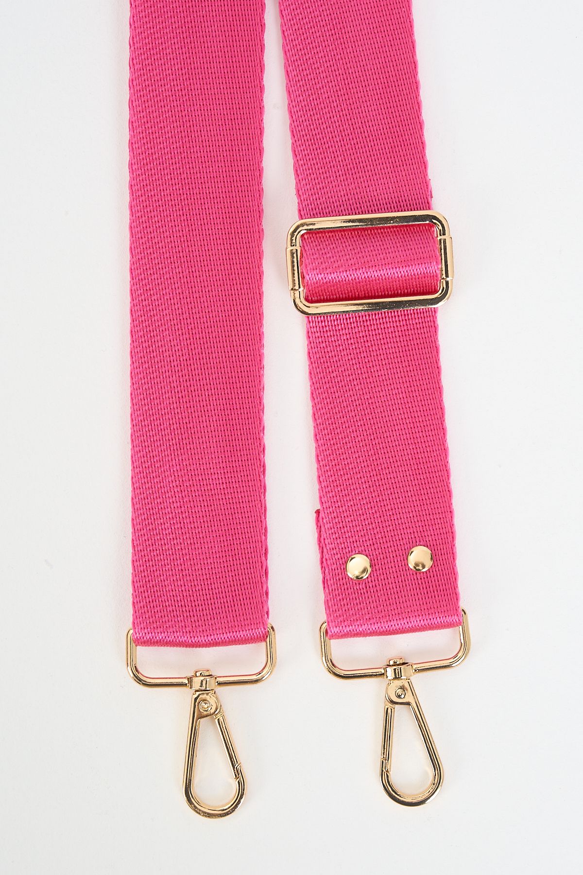 MUTE BAG-Fuchsia Bag Handle Adjustable Gold Detail (Polyester) 110 cm W:4 cm 2