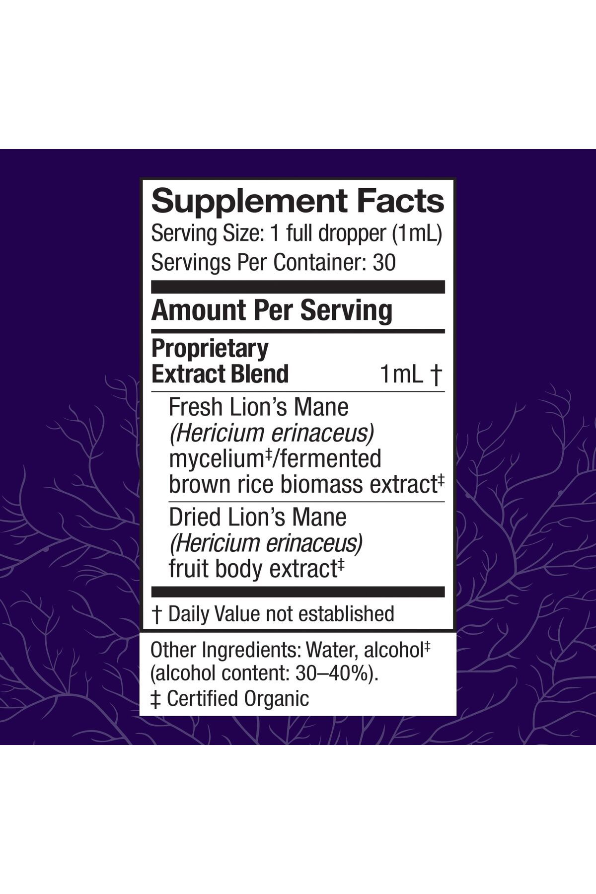 Host Defense-Lion's Mane Extract - Brain Health, Focus & Memory Support - 1 fl oz (30 Servings) 2