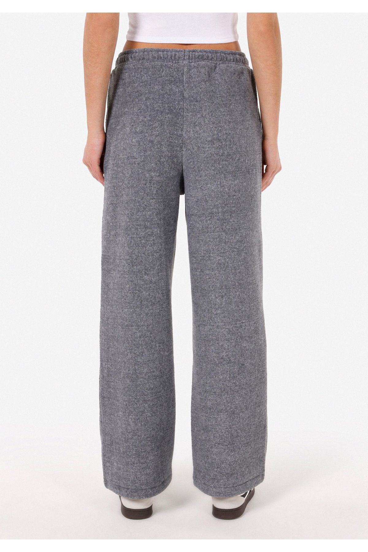 Colin's-Regular Fit Mid Waist Women's Gray Sweatpants 2