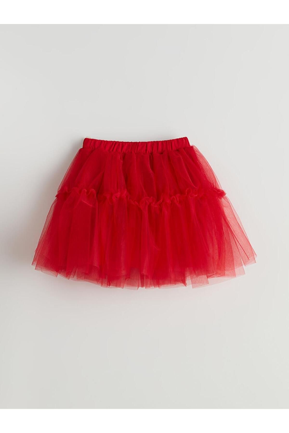 LC Waikiki-Elastic Waist Girl's Tutu Skirt 2